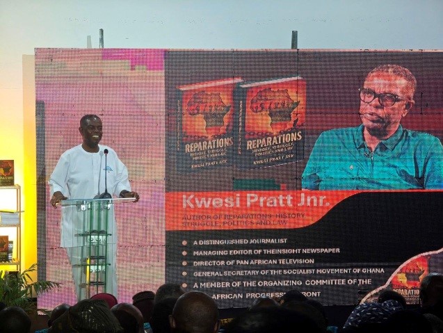 Presentation of Kwesi Pratt’s book “Reparations. History, struggle, politics and law”