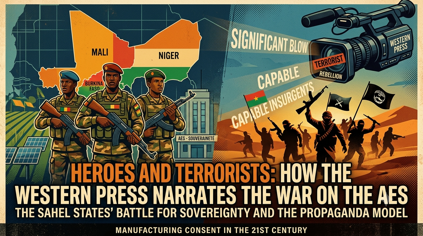 Heroes and Terrorists: Framing the War on the AES in the Western Press